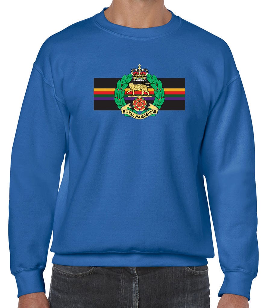 Royal Hampshire Regiment Front Printed Sweater