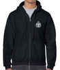 Royal Irish Regiment Unisex Full Zip Hooide