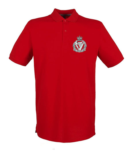 Royal Irish Regiment Embroidered Pique Polo Shirt
