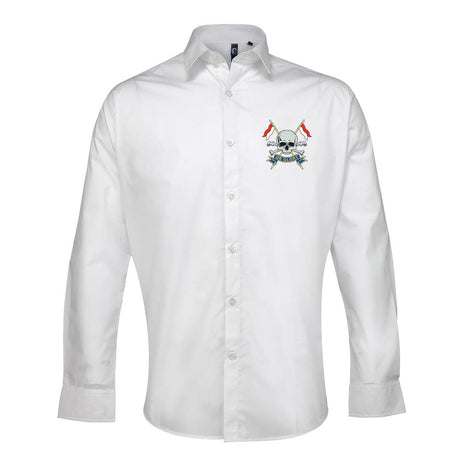 Royal Lancers Embroidered Long Sleeve Oxford Shirt