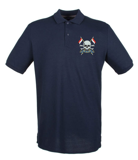 Royal Lancers Embroidered Pique Polo Shirt