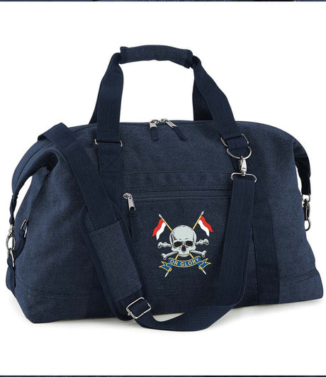 Royal Lancers Vintage Canvas Satchel