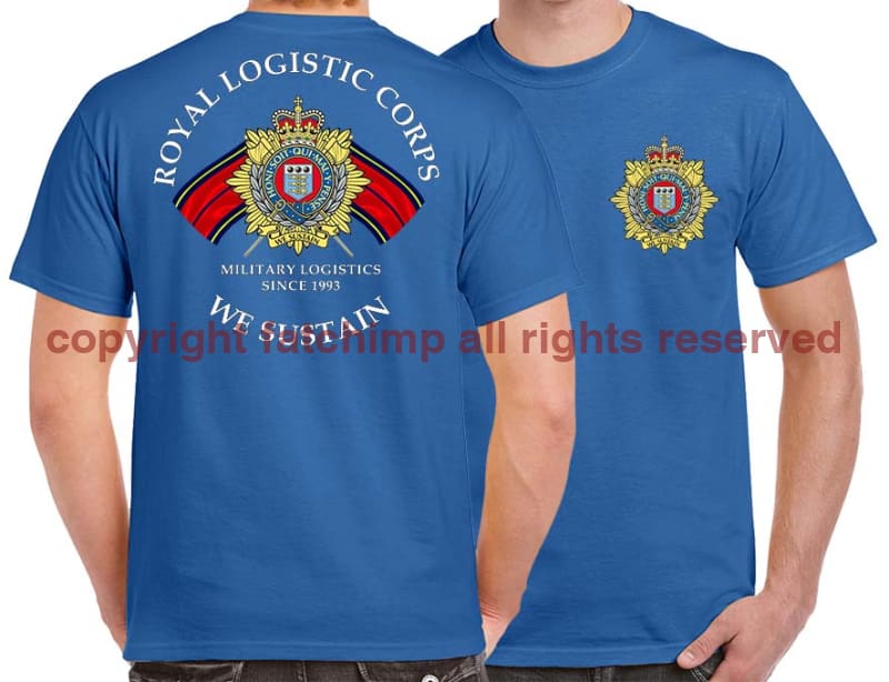 Royal Logistic Corps We Sustain Double Print T-Shirt