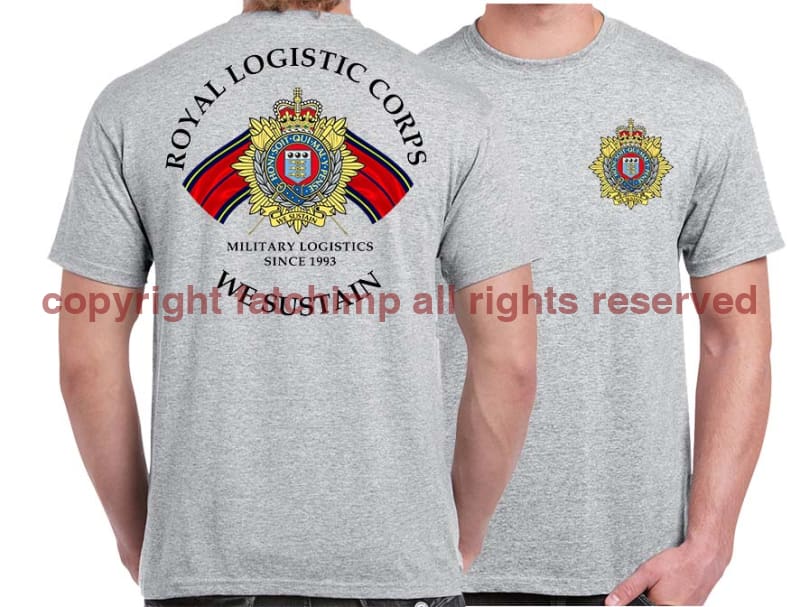 Royal Logistic Corps We Sustain Double Print T-Shirt