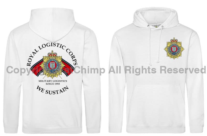 Royal Logistic Corps We Sustain Double Side Printed Hoodie