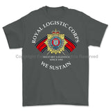 Royal Logistic Corps We Sustain Printed T-Shirt