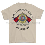 Royal Logistic Corps We Sustain Printed T-Shirt