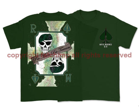 Royal Marines 0.1% Double Side Printed T-Shirt