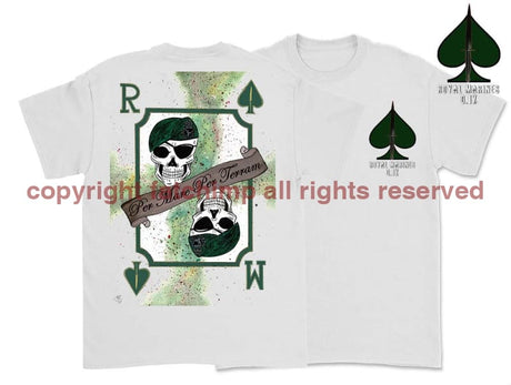 Royal Marines 0.1% Double Side Printed T-Shirt