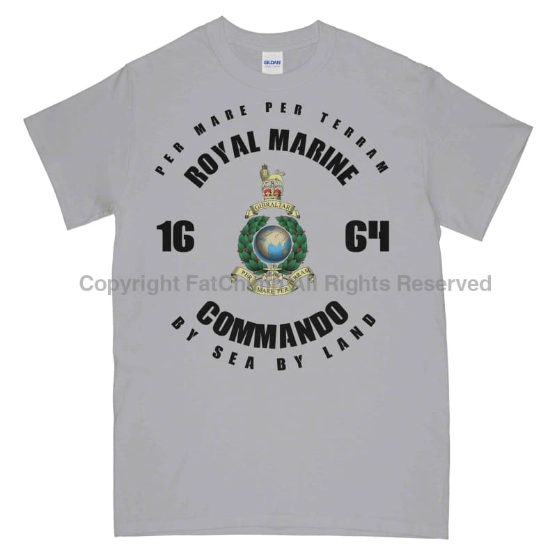 Royal Marines Cap Badge Printed T-Shirt