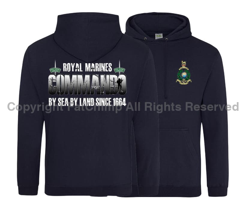 Royal Marines Commando Double Side Printed Hoodie
