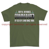 Royal Marines Commando Printed T-Shirt