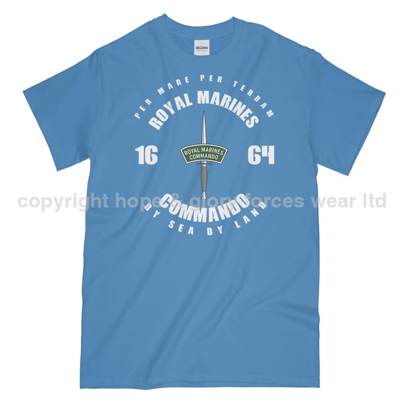Royal Marines Commando Since 1664 Printed T-Shirt