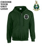 Royal Marines Units Unisex Full Zip Hoodie