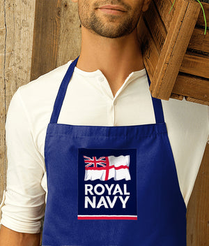 Royal Navy Units Printed Cotton Unisex Apron