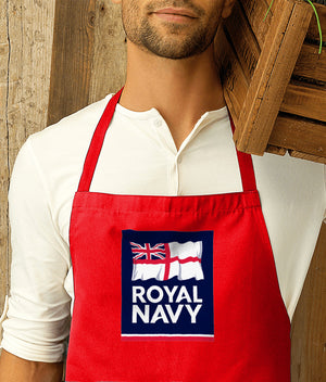 Royal Navy Units Printed Cotton Unisex Apron