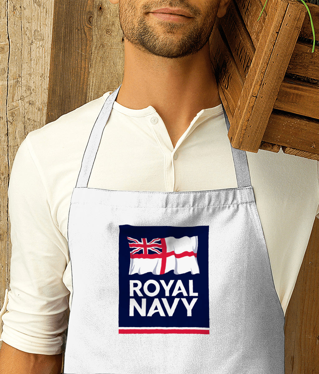 Royal Navy Units Printed Cotton Unisex Apron