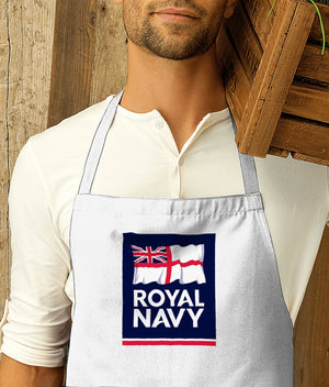 Royal Navy Units Printed Cotton Unisex Apron