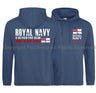 Royal Navy Proud Veteran Double Side Printed Hoodie
