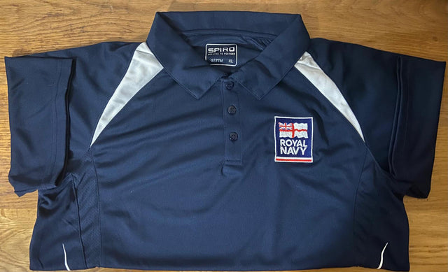 ROYAL NAVY Sports Performance Polo Shirt - Sale Item