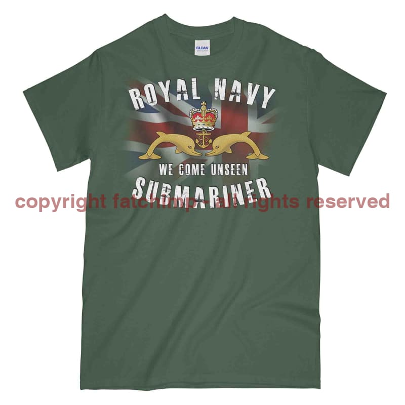 Royal Navy Submariner Printed T-Shirt