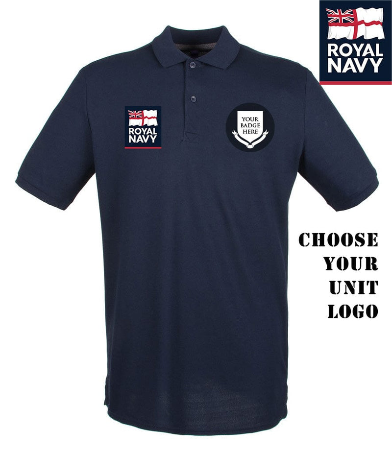 Royal Navy UNITS Classic Pique Polo Shirt