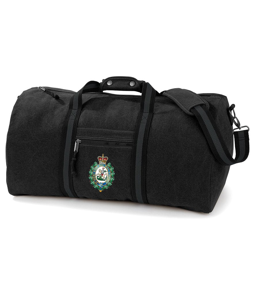 Royal Regiment of Fusiliers Vintage Canvas Holdall