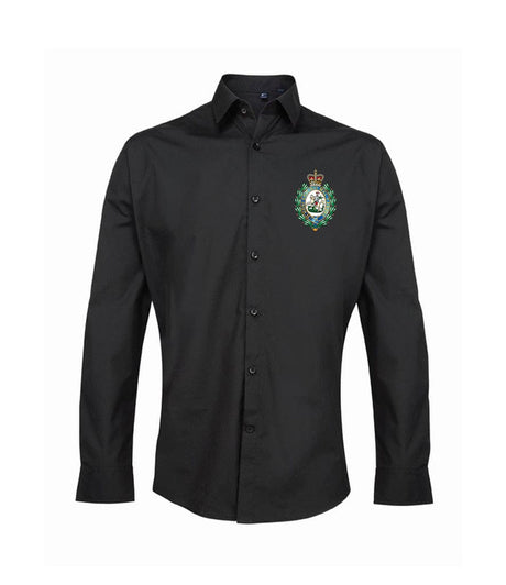 Royal Regiment of Fusiliers Embroidered Long Sleeve Oxford Shirt