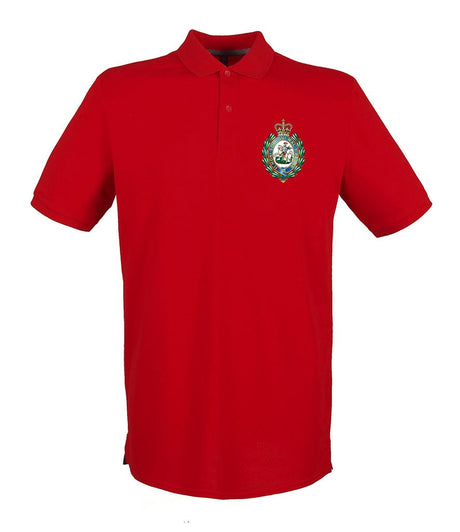 Royal Regiment of Fusiliers Embroidered Pique Polo Shirt