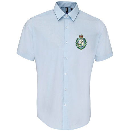 Royal Regiment of Fusiliers Embroidered Short Sleeve Oxford Shirt