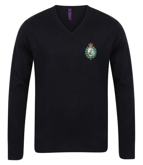 Royal Regiment of Fusiliers Lightweight V Neck Sweater