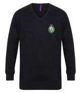 Royal Regiment of Fusiliers Lightweight V Neck Sweater