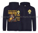 Royal Regiment Of Fusiliers Est 1968 Double Side Printed Hoodie