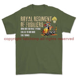 Royal Regiment of Fusiliers George and Dragon Printed T-Shirt