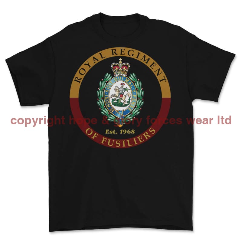 Royal Regiment of Fusiliers Printed T-Shirt