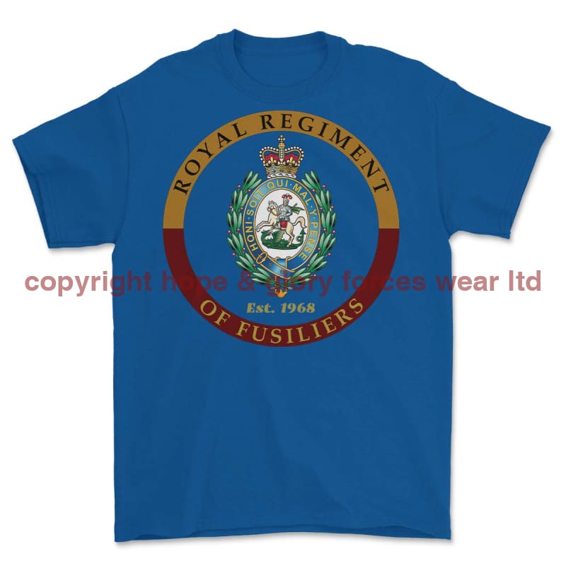 Royal Regiment of Fusiliers Printed T-Shirt