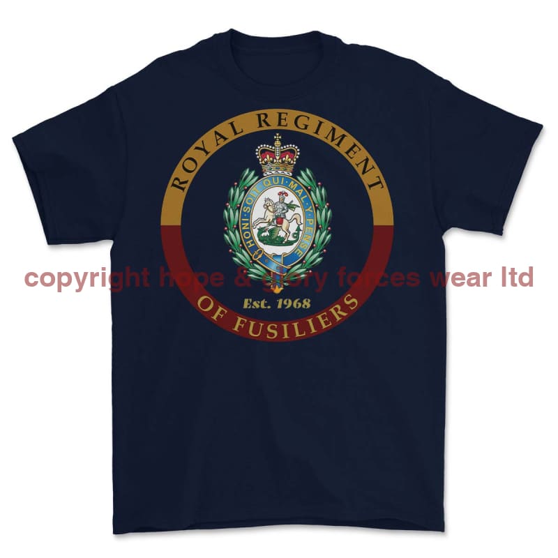 Royal Regiment of Fusiliers Printed T-Shirt