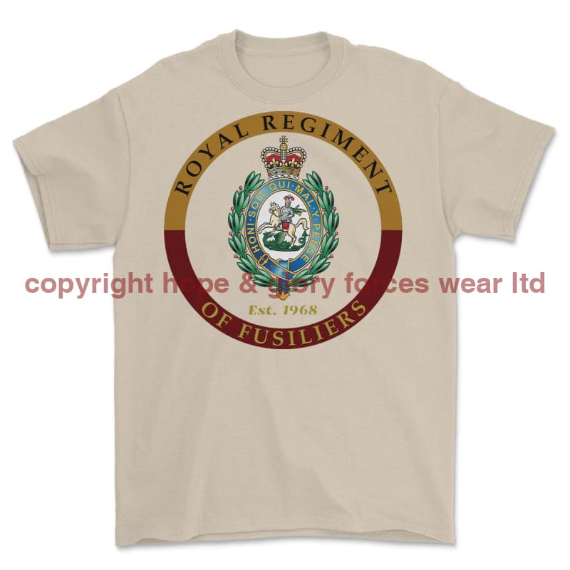 Royal Regiment of Fusiliers Printed T-Shirt