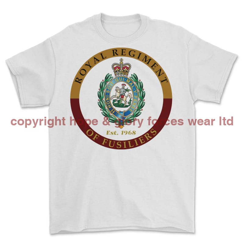 Royal Regiment of Fusiliers Printed T-Shirt