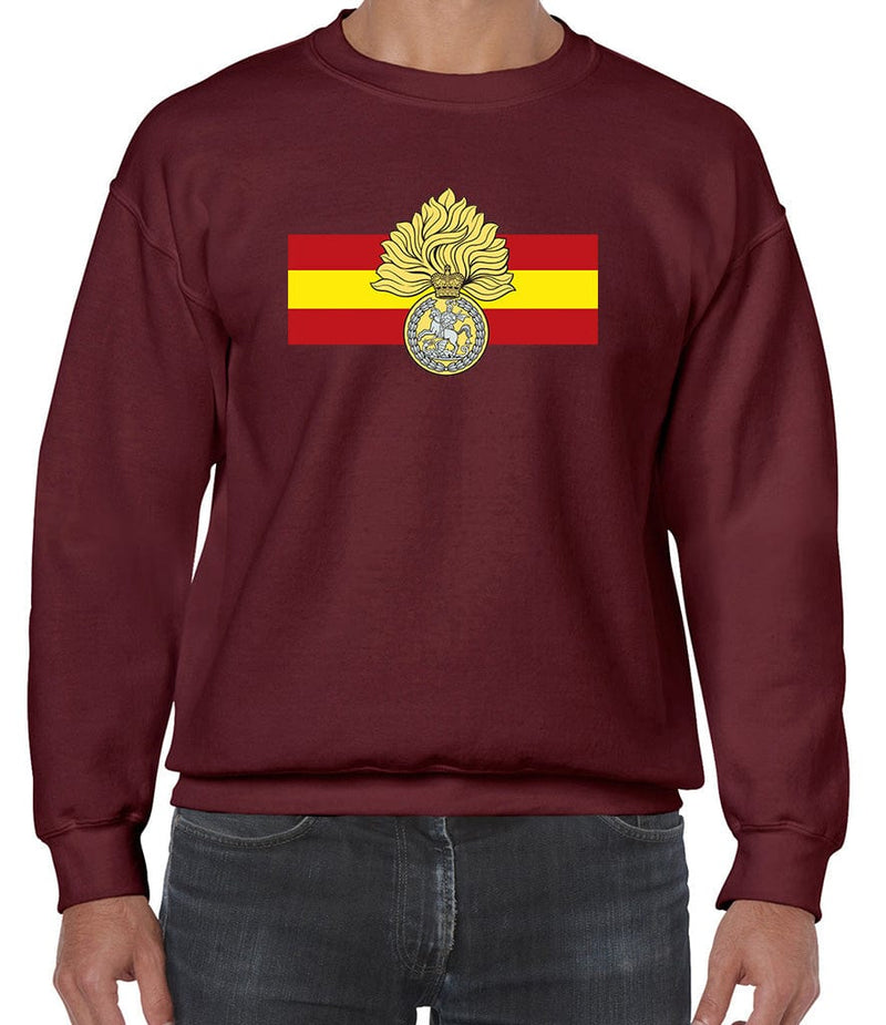 Royal Regiment Of Fusiliers Front Printed Sweater