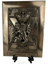 Royal Regiment Of Scotland Cold Cast Bronze Plaque Military