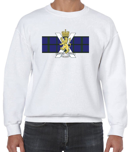 Royal Regiment Of Scotland Front Printed Sweater