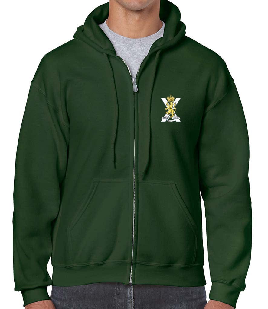 Royal Regiment of Scotland Unisex Full Zip Hoodie