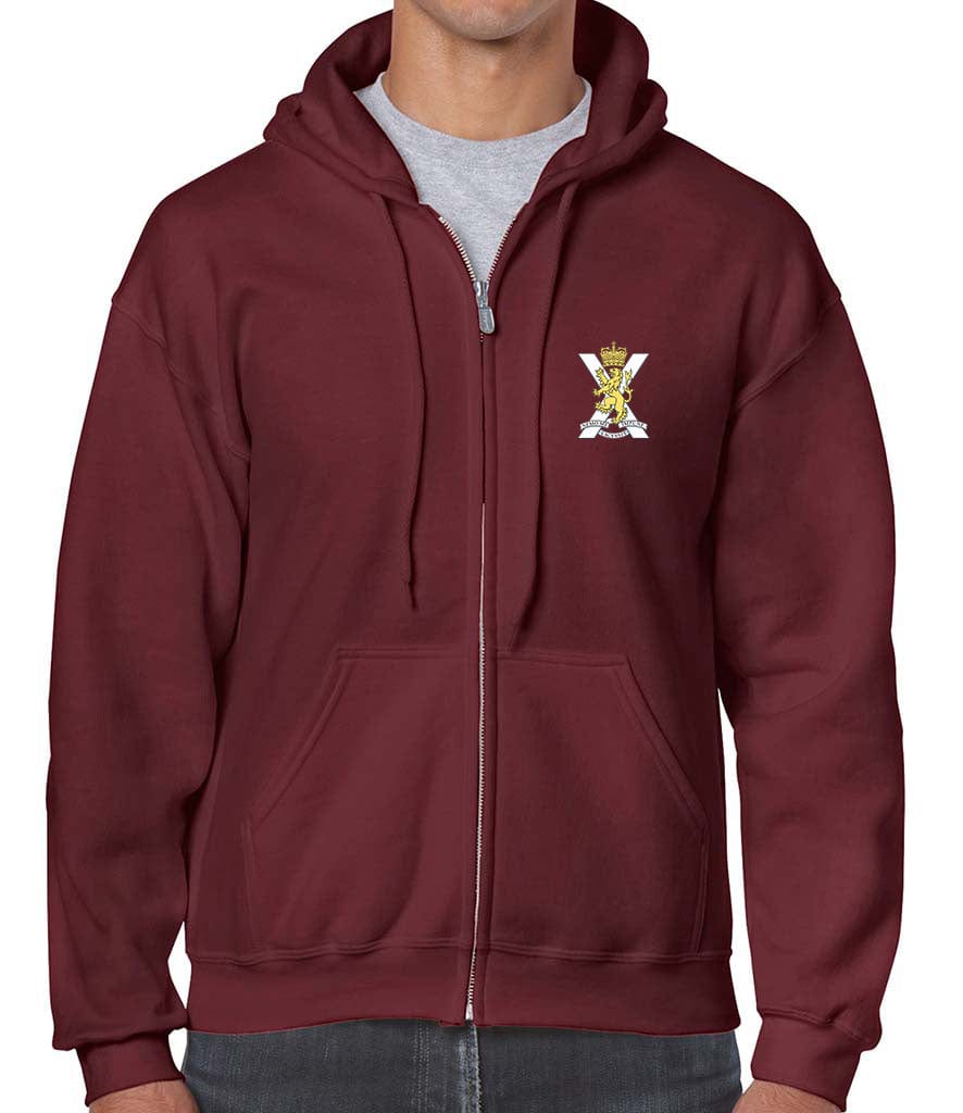 Royal Regiment of Scotland Unisex Full Zip Hoodie