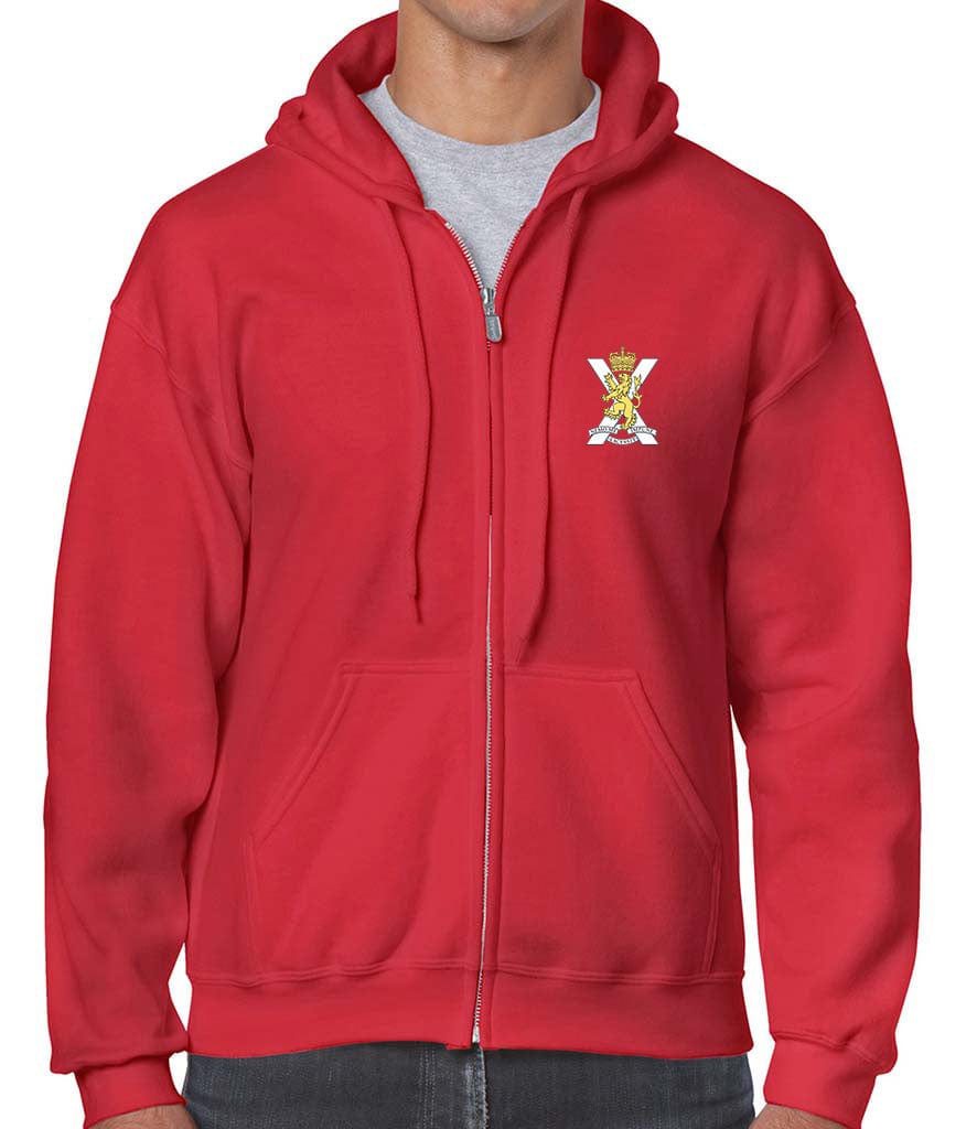 Royal Regiment of Scotland Unisex Full Zip Hoodie