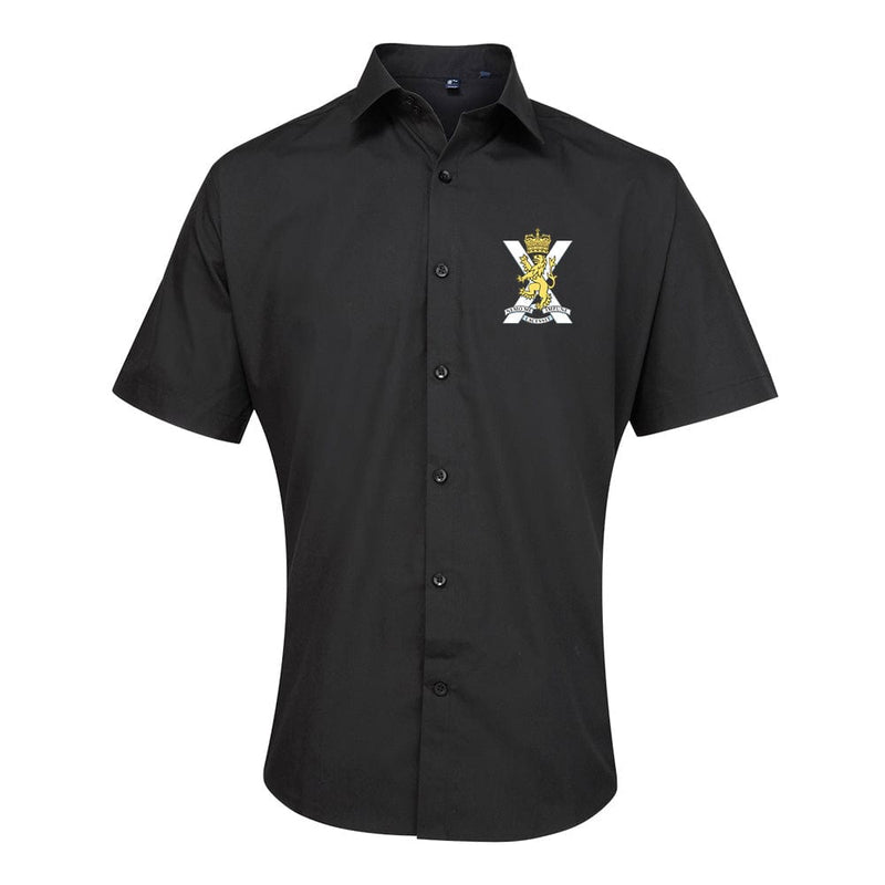 Royal Regiment of Scotland Embroidered Short Sleeve Oxford Shirt