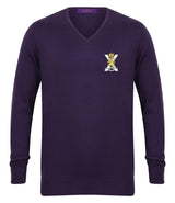 Royal Regiment of Scotland Lightweight V Neck Sweater