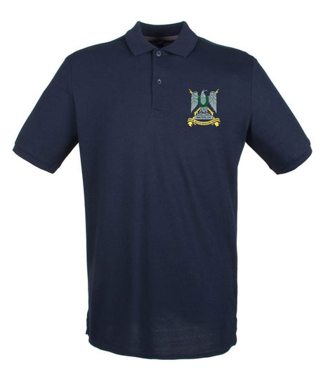 Royal Scots Dragoon Guards Embroidered Pique Polo Shirt