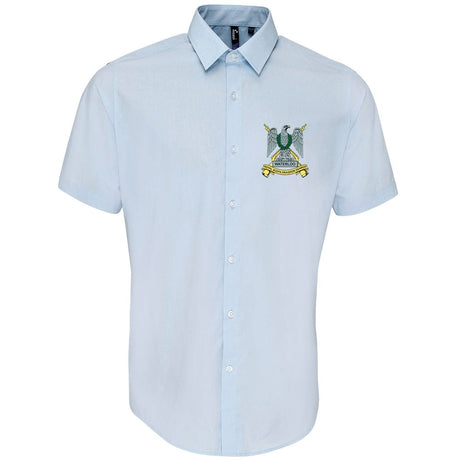 Royal Scots Dragoon Guards Embroidered Short Sleeve Oxford Shirt