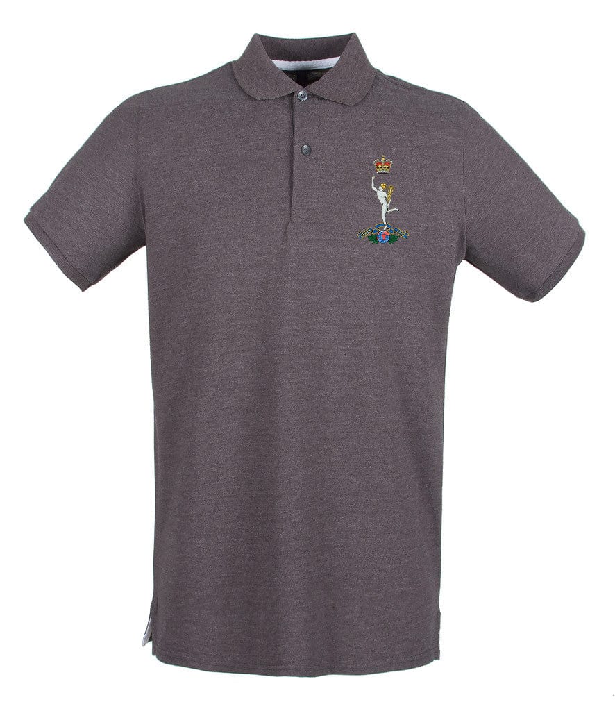 Royal Signals Embroidered Pique Polo Shirt